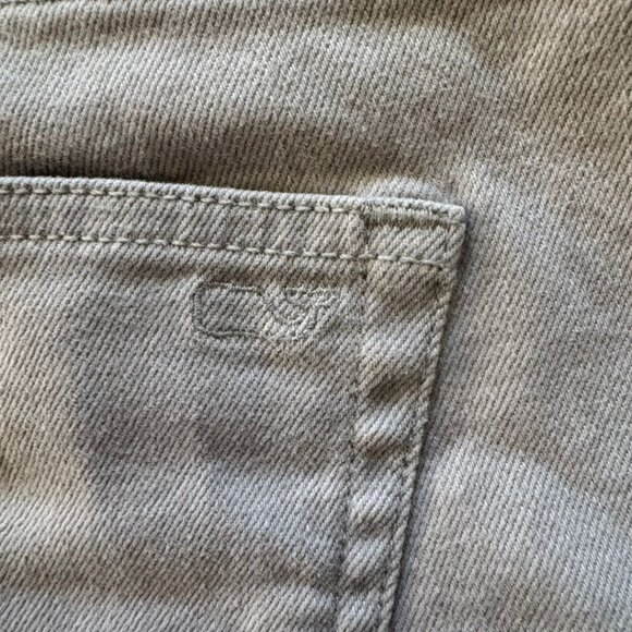 Vineyard Vines Gray/Blue Skinny Mid Rise Cropped Ankle Jean Size 10 - Picture 5 of 5